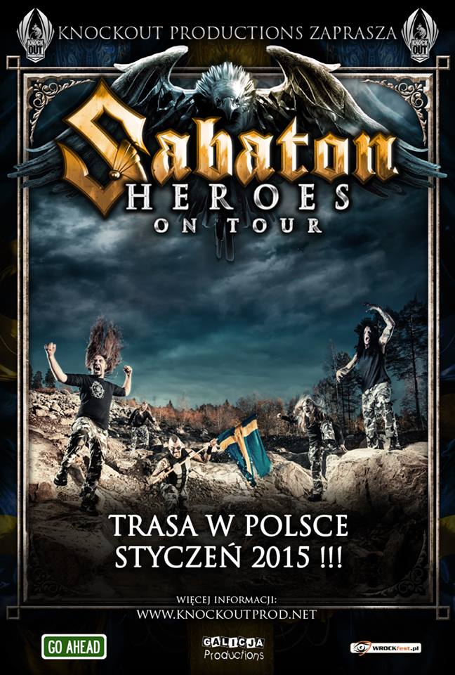 Sabaton na 4. koncertach w Polsce