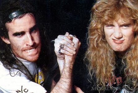 Scott Ian o Dave'ie Mustaine z czasów grania w Metallice